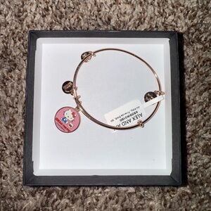 Alex and Ani Rose Gold Charm Bracelet